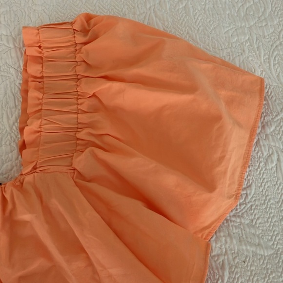 Zara peach crop top - Picture 2 of 5